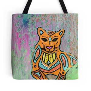 "Panther Priestess" Tote Bag