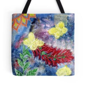 "Blooming Presence" Tote Bag