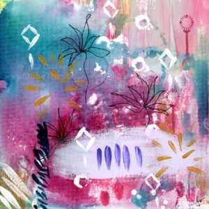 "Bubble Wands" Print