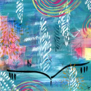"Feather Doodles" Print